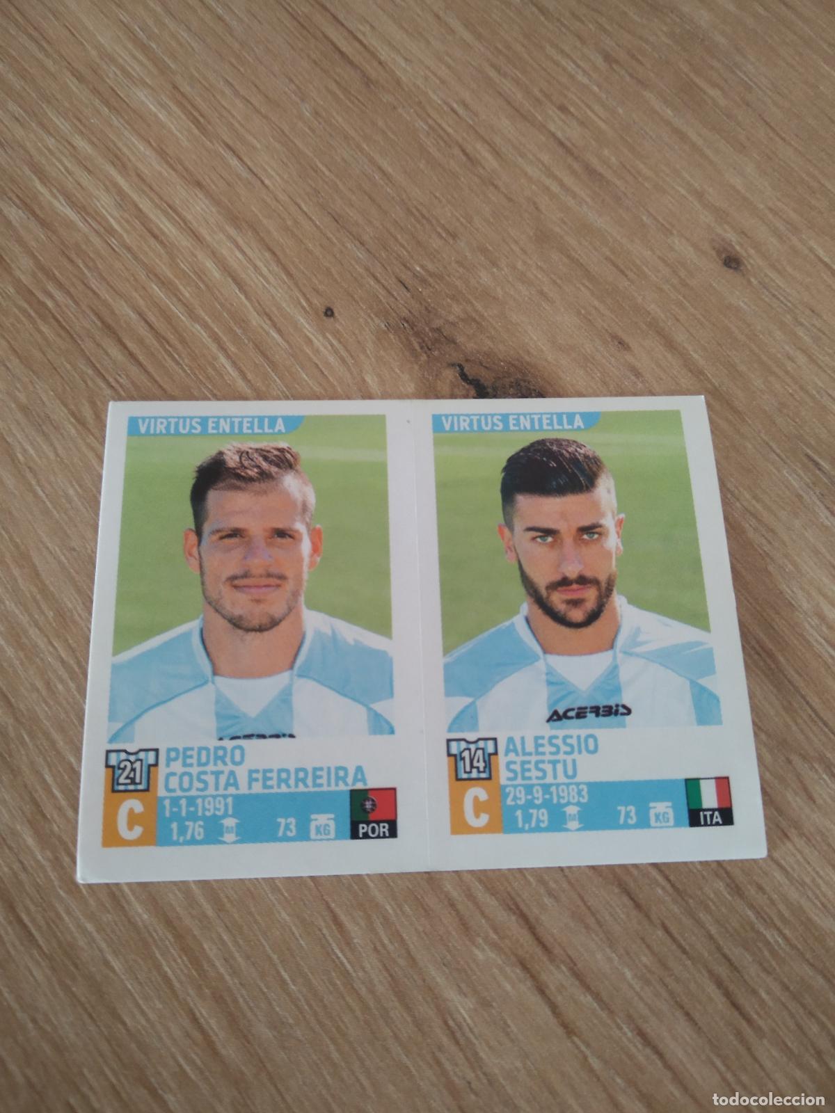Cromos de Futebol: 811 COSTA FERREIRA SESTU VIRTUS ENTELLA CROMO FUTBOL PANINI LIGA ITALIA 15-16 CALCIATORI 2015-2016