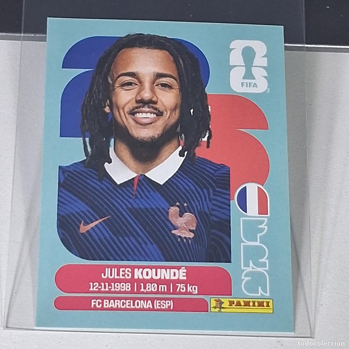Cromos de Futebol: B24 FRA5 FRA 5 JULES KOUND&Eacute; FRANCIA FRANCE FRA MUNDIAL FIFA WORLD CUP 2026 STICKER PANINI