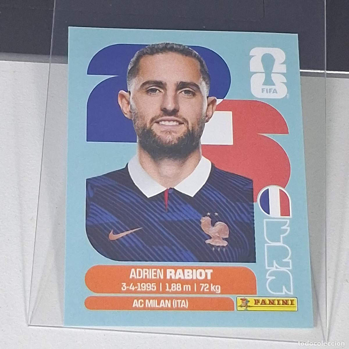 Cromos de Futebol: B24 FRA12 ADRIEN RABIOT 12 FRANCIA FRANCE FRA MUNDIAL FIFA WORLD CUP 2026 STICKER PANINI