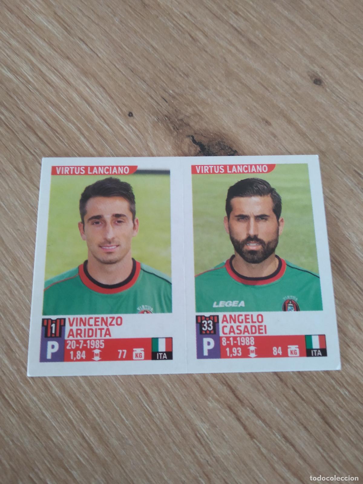 Cromos de Futebol: 817 ARIDITA CASADEI VIRTUS LANCIANO CROMO FUTBOL PANINI LIGA ITALIA 15-16 CALCIATORI 2015-2016