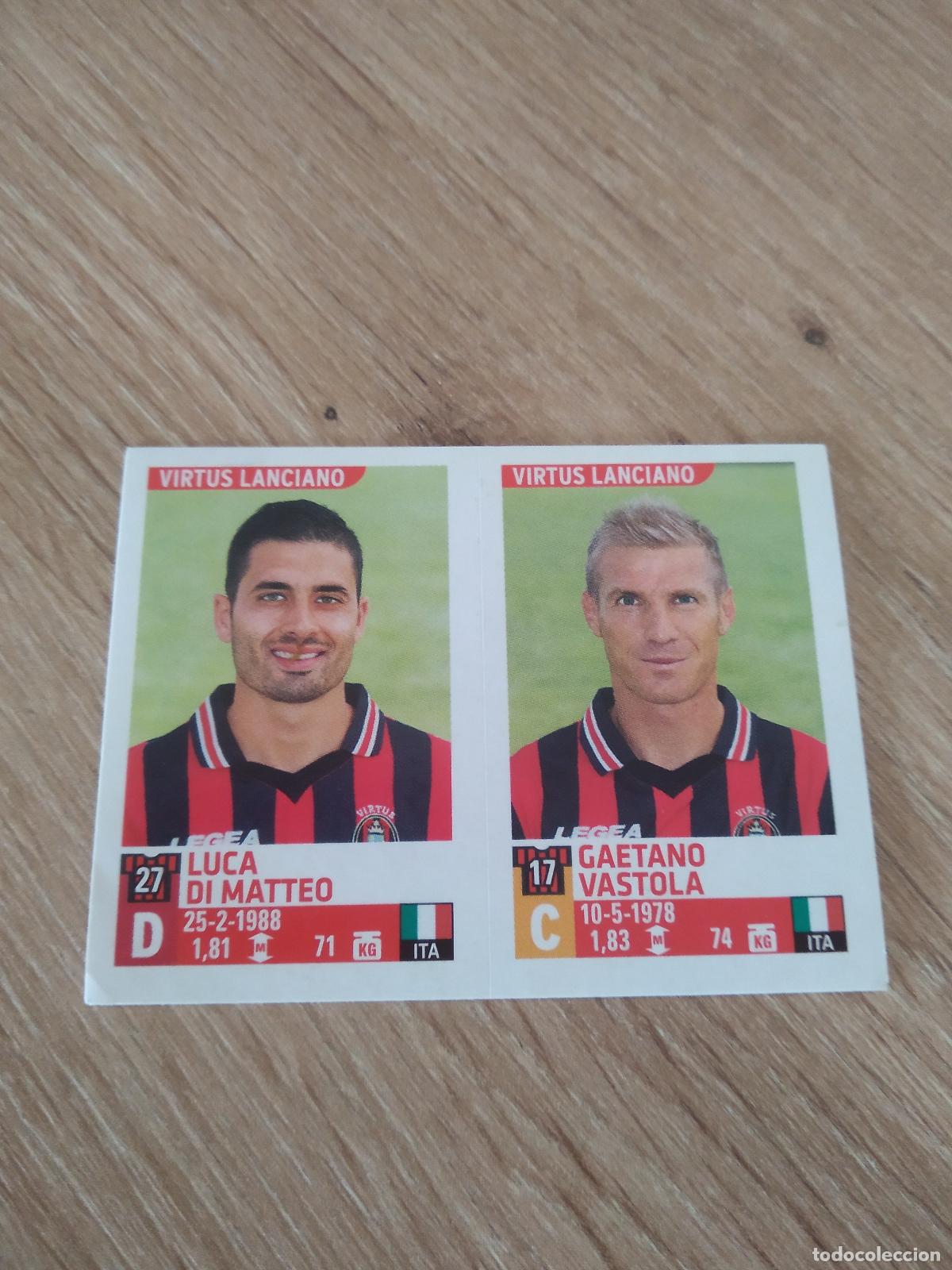 Figurine di Calcio: 820 DI MATTEO VASTOLA VIRTUS LANCIANO CROMO FUTBOL PANINI LIGA ITALIA 15-16 CALCIATORI 2015-2016