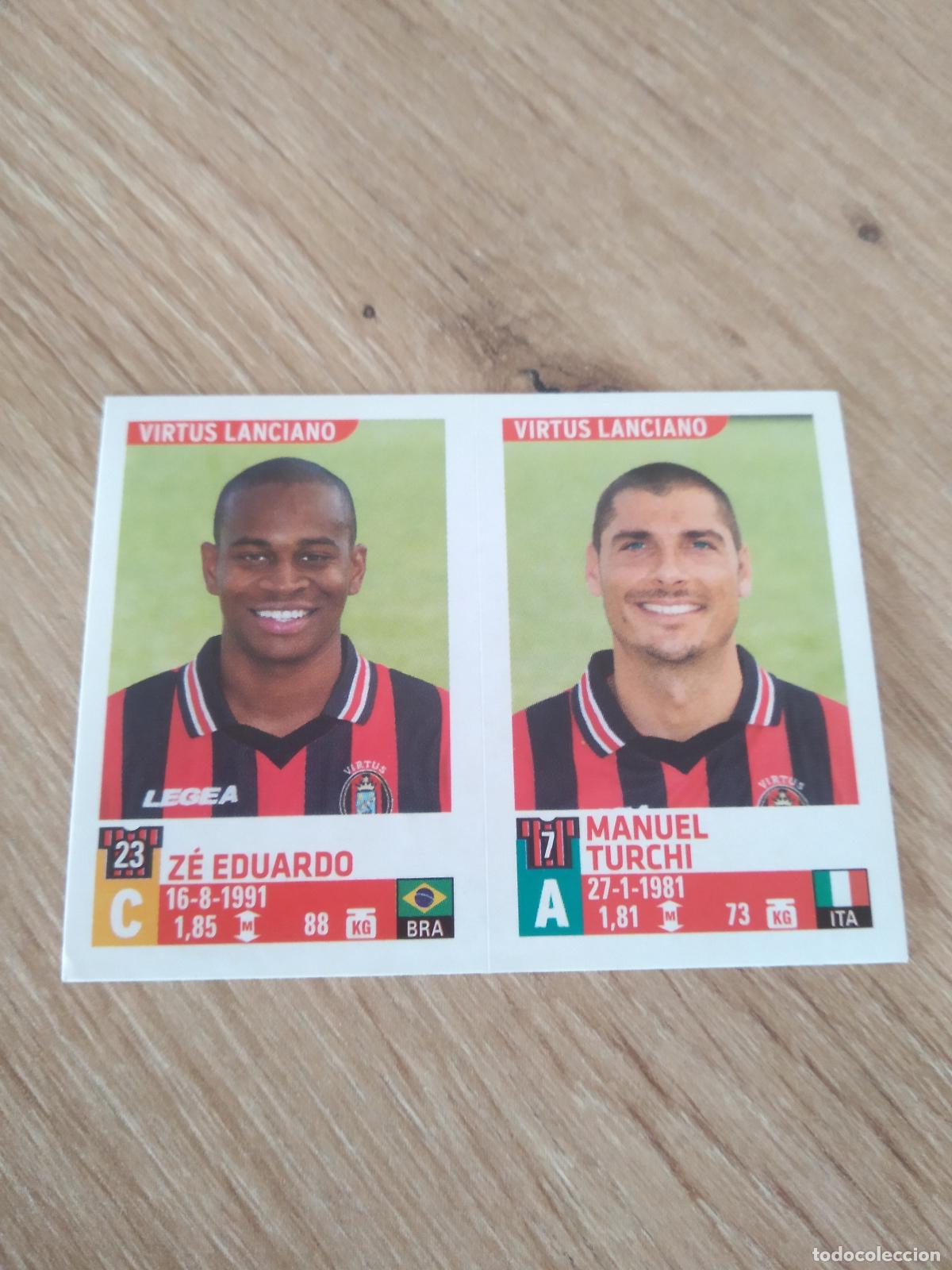 Cromos de F&uacute;tbol: 823 ZE EDUARDO TURCHI VIRTUS LANCIANO CROMO FUTBOL PANINI LIGA ITALIA 15-16 CALCIATORI 2015-2016