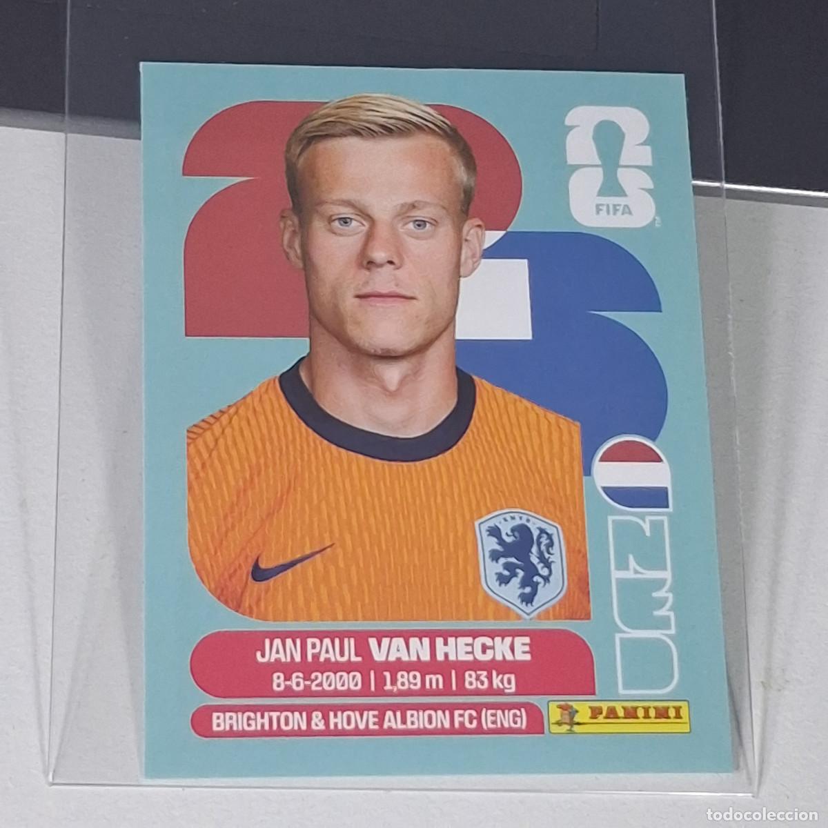 Cromos de F&uacute;tbol: B24 NED9 JAN PAUL VAN HECKE 9 PA&Iacute;SES BAJOS HOLANDA NED MUNDIAL FIFA WORLD CUP 2026 STICKER PANINI
