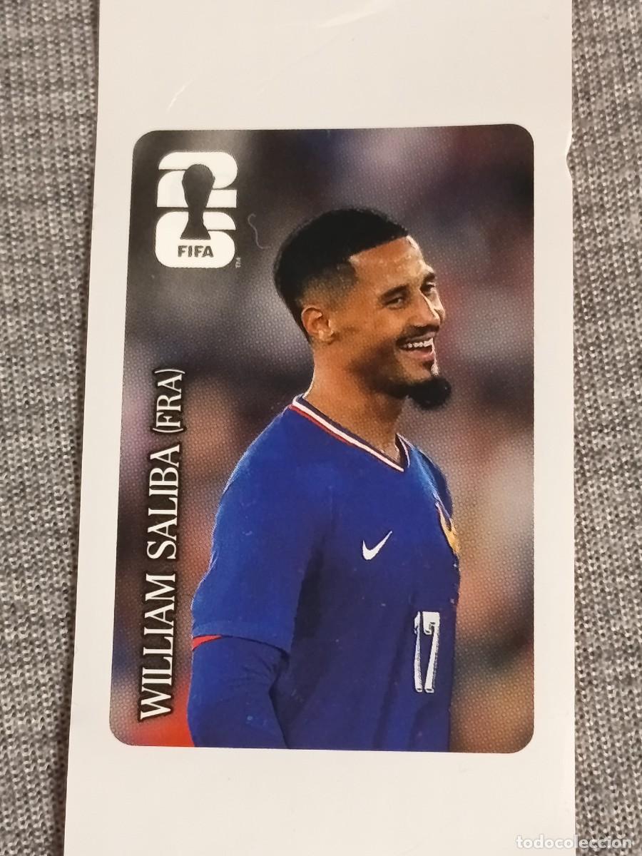 Cromos de F&uacute;tbol: WILLIAM SALIBA STICKER PROMOCION COCA COLA MUNDIAL 2026 PANINI FIFA WORLD CUP NUEVO