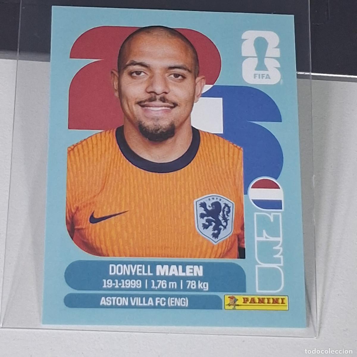 Cromos de F&uacute;tbol: B24 NED18 DONYELL MALEN 18 PA&Iacute;SES BAJOS HOLANDA NED MUNDIAL FIFA WORLD CUP 2026 STICKER PANINI