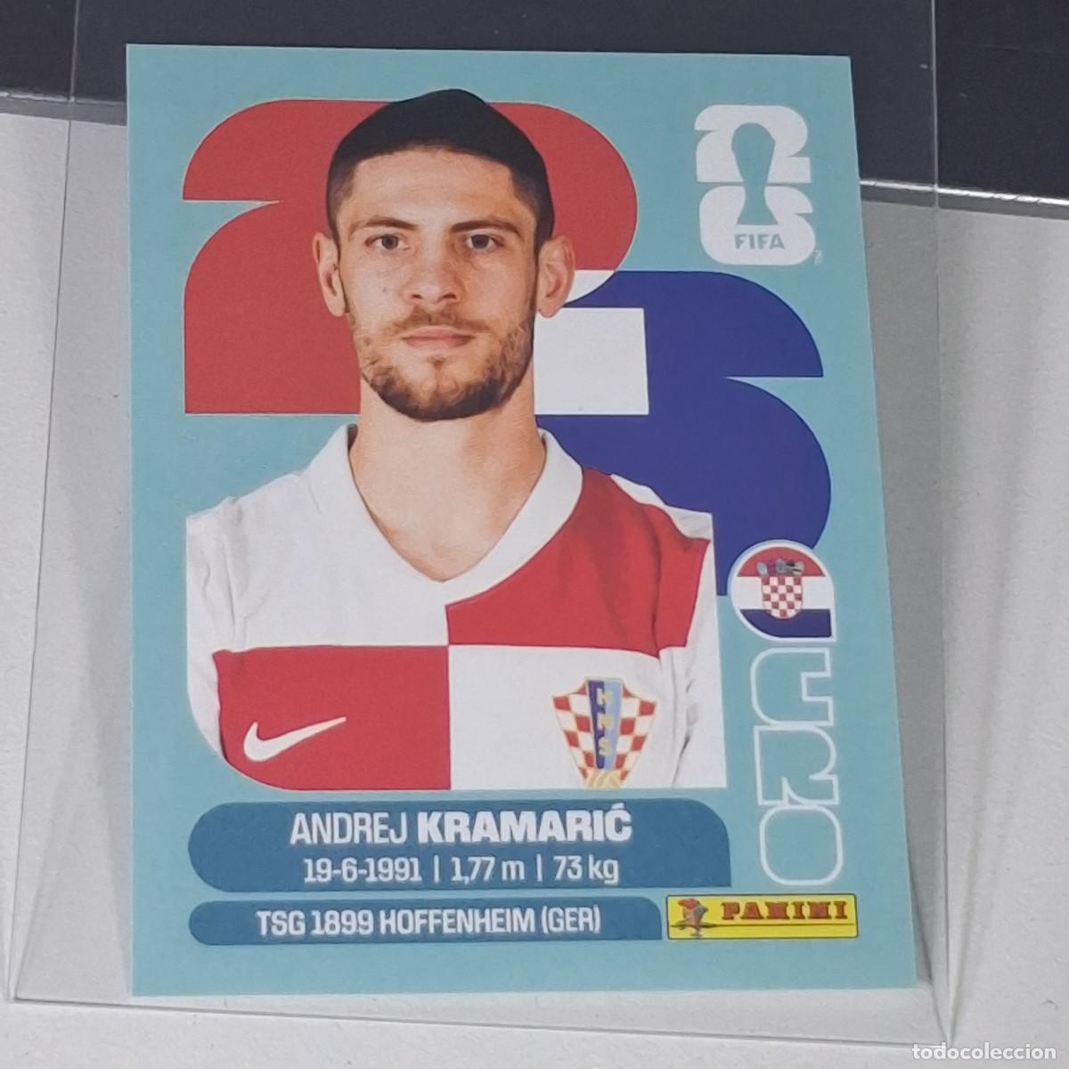 Cromos de F&uacute;tbol: B24 CRO 19 CRO19 ANDREJ KRAMARIC CROACIA MUNDIAL FIFA WORLD CUP 2026 STICKER PANINI