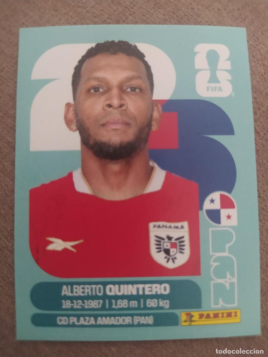 Cromos de F&uacute;tbol: Pan 20 Alberto QUINTERO Panam&aacute; mundial 2026 panini