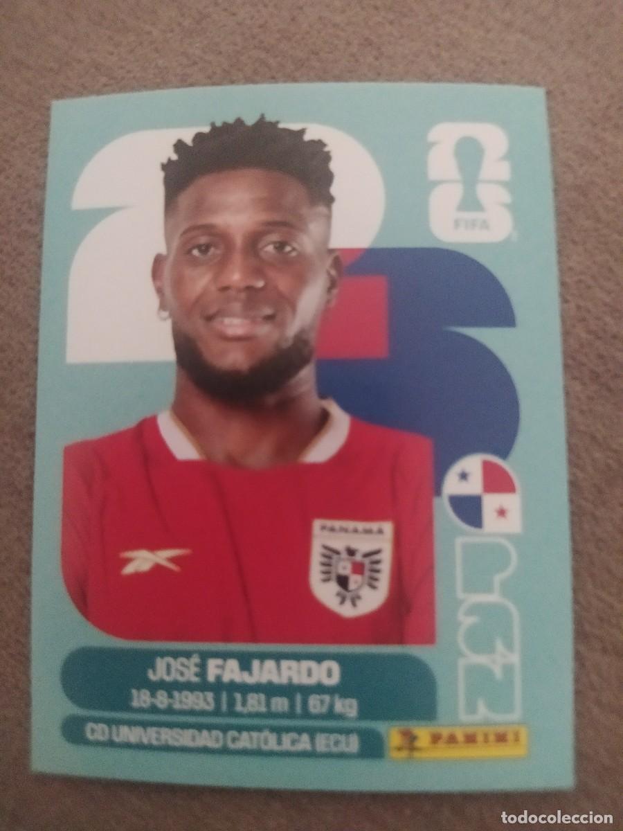 Cromos de F&uacute;tbol: Pan 17 Jos&eacute; FAJARDO Panam&aacute; mundial 2026 panini