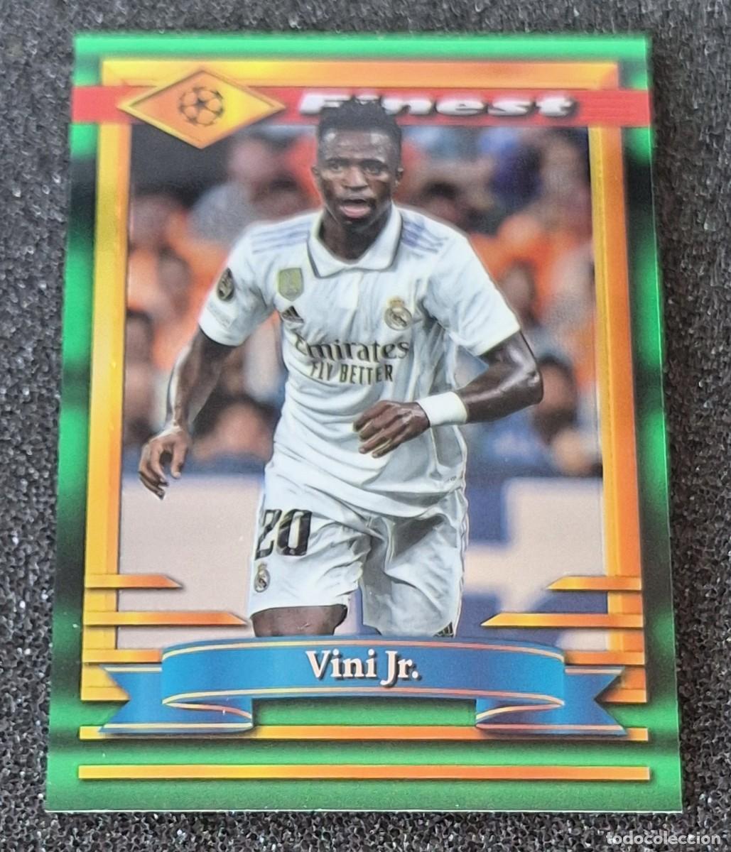 Cromos de F&uacute;tbol: Vinicius Jr. Real Madrid Topps Finest Soccer #39 Moment
