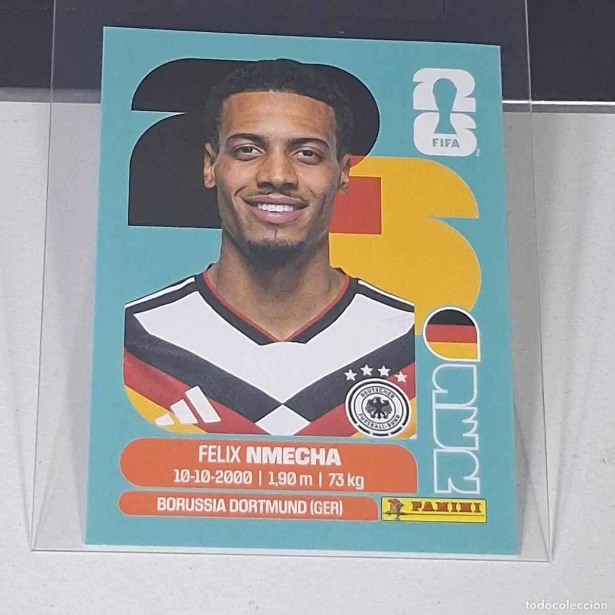 Cromos de F&uacute;tbol: B24 GER12 FELIX NMECHA 12 ALEMANIA GERMANY GER MUNDIAL FIFA WORLD CUP 2026 STICKER PANINI