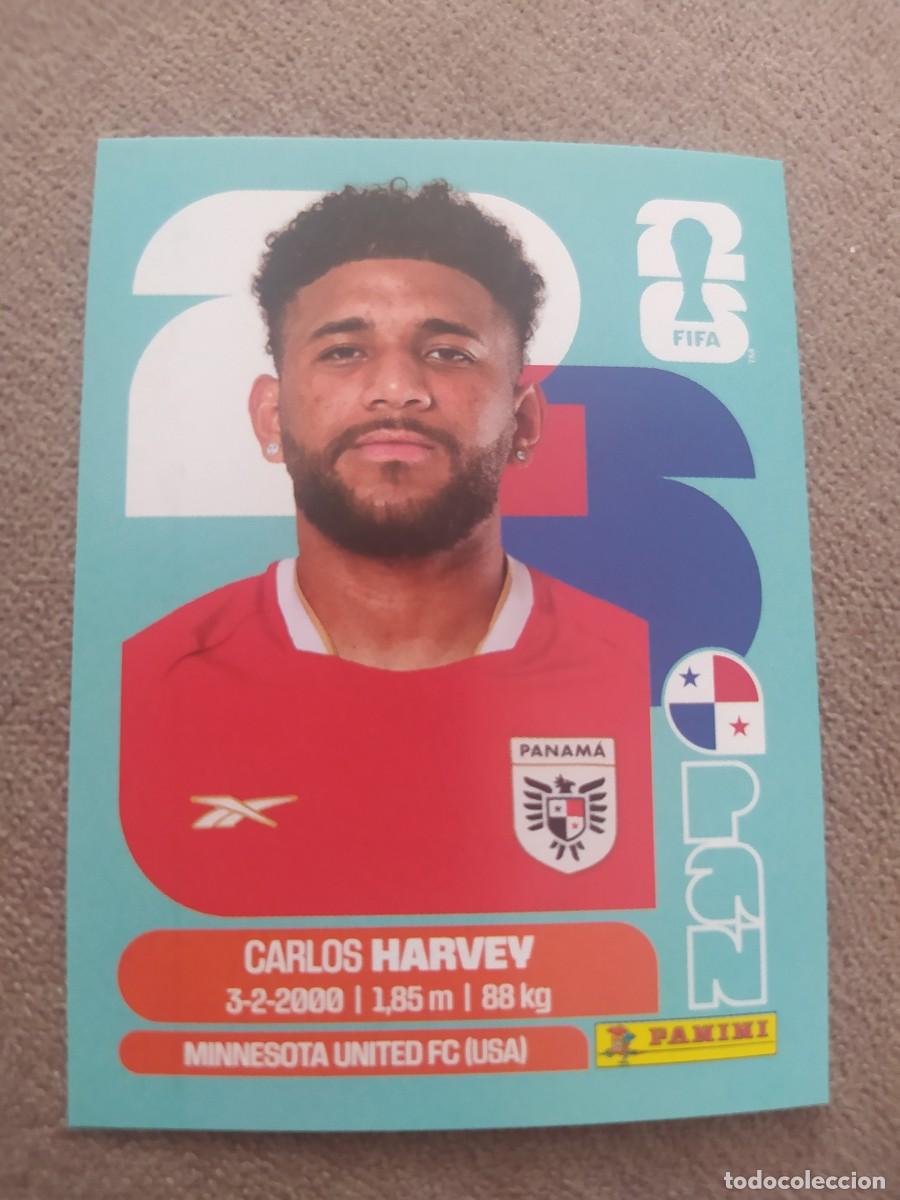 Cromos de F&uacute;tbol: Pan 15 Carlos HARVEY Panam&aacute; mundial 2026 panini