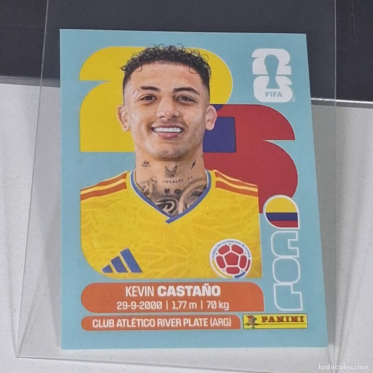 Cromos de F&uacute;tbol: B24 COL11 KEVIN CASTA&Ntilde;O 11 COLOMBIA COL MUNDIAL FIFA WORLD CUP 2026 STICKER PANINI