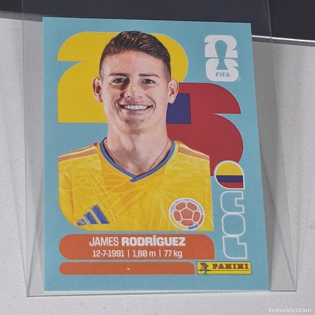Cromos de F&uacute;tbol: B24 COL 14 COL14 JAMES RODR&Iacute;GUEZ COLOMBIA MUNDIAL FIFA WORLD CUP 2026 STICKER PANINI