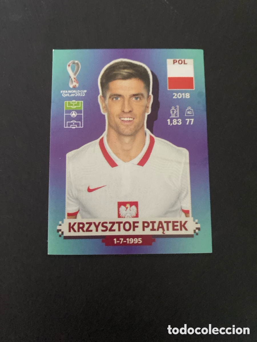Football Stickers: Cromo Mundial Qatar 2022 Polonia N* 19