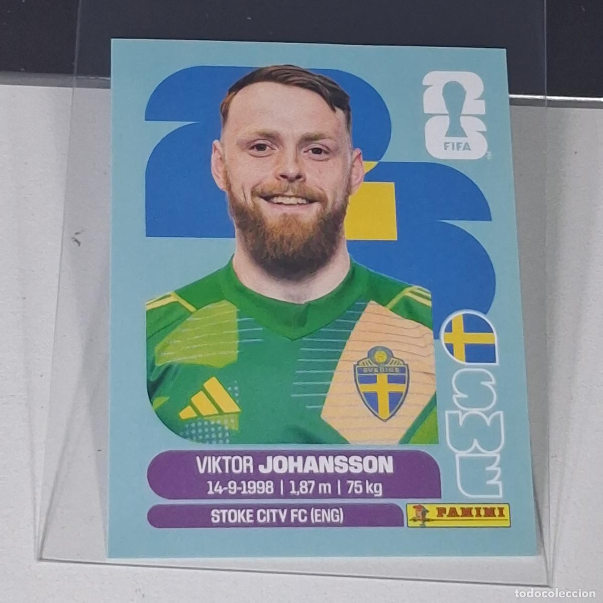 Cartes &agrave; collectionner de Football: B24 SWE2 VICTOR JOHANSSON 2 SUECIA SWEDEN SWE MUNDIAL FIFA WORLD CUP 2026 STICKER PANINI