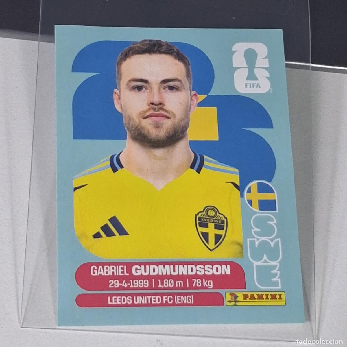 Cromos de F&uacute;tbol: B24 SWE 4 SWE4 GABRIEL GUDMUNDSSON SUECIA SWEDEN SWE MUNDIAL FIFA WORLD CUP 2026 STICKER PANINI