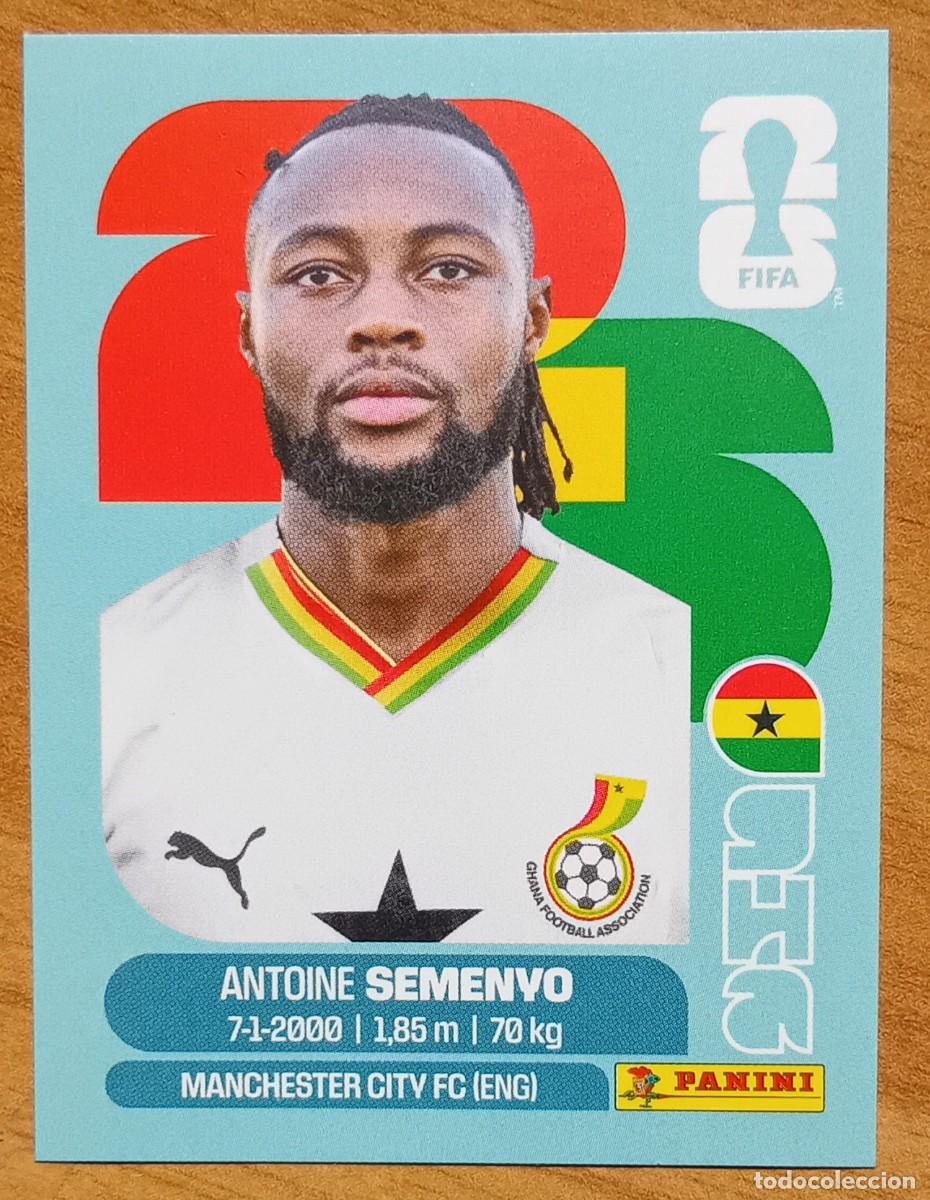 Cartes &agrave; collectionner de Football: Figurina Panini 2026 Cromo World Cup Usa Mundial 2026 Antoine Semenyo Ghana n GHA 20