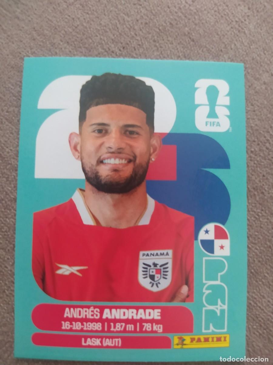Cartes &agrave; collectionner de Football: Pan 05 Andr&eacute;s ANDRADE 5 Panam&aacute; mundial 2026 panini