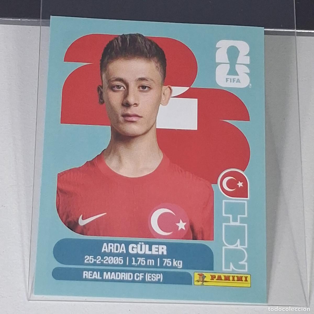 Cartes &agrave; collectionner de Football: B24 TUR14 ARDA G&Uuml;LER 14 TURQU&Iacute;A TURQUEY TUR MUNDIAL FIFA WORLD CUP 2026 STICKER PANINI