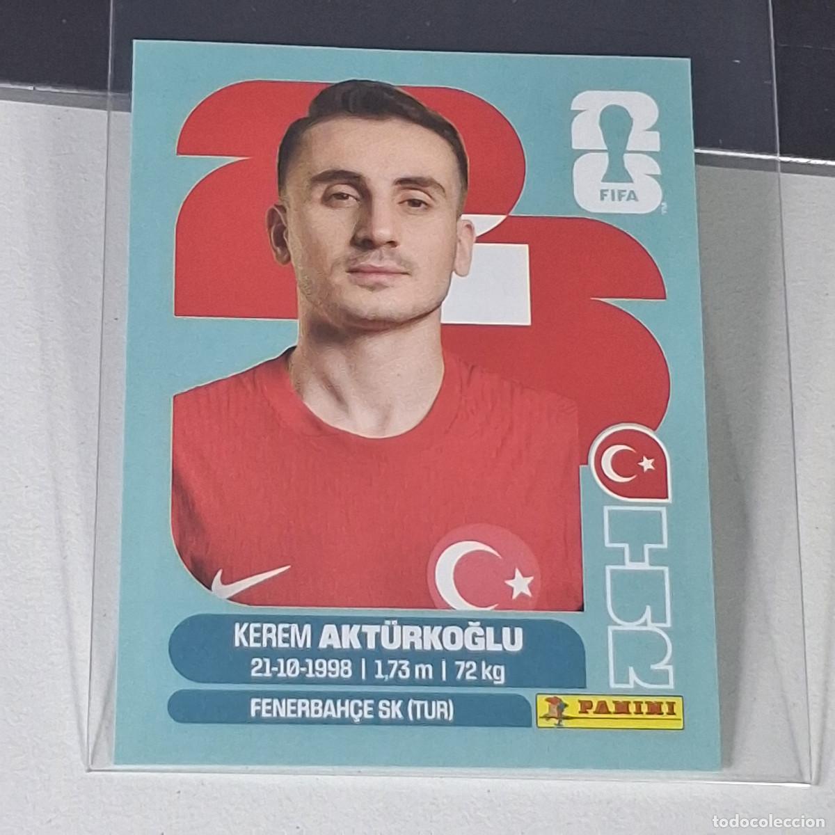 Cartes &agrave; collectionner de Football: B24 TUR 19 TUR19 KEREM ARTURKOGLU TURQUIA TURQUEY MUNDIAL FIFA WORLD CUP 2026 STICKER PANINI