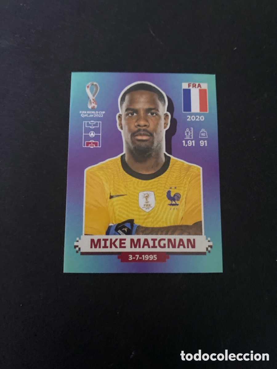 Cartes &agrave; collectionner de Football: Cromo Mundial Qatar 2022 Francia N* 4