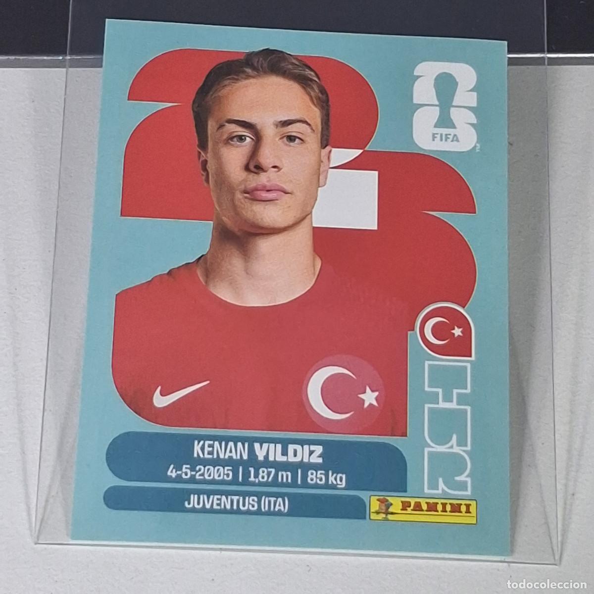 Cartes &agrave; collectionner de Football: B24 TUR 20 TUR20 KENAN YILDIZ TURQUIA TURQUEY MUNDIAL FIFA WORLD CUP 2026 STICKER PANINI