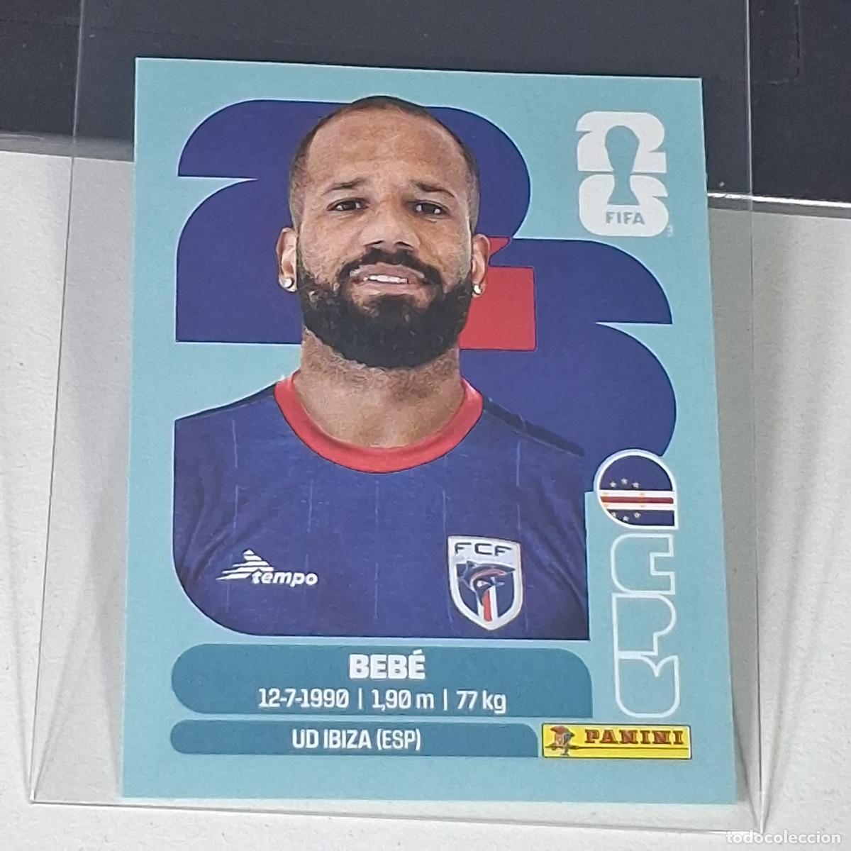 Fu&szlig;ball-Sticker: B24 CPV20 BEB&Eacute; 20 CABO VERDE MUNDIAL CAPE CPV MUNDIAL FIFA WORLD CUP 2026 STICKER PANINI