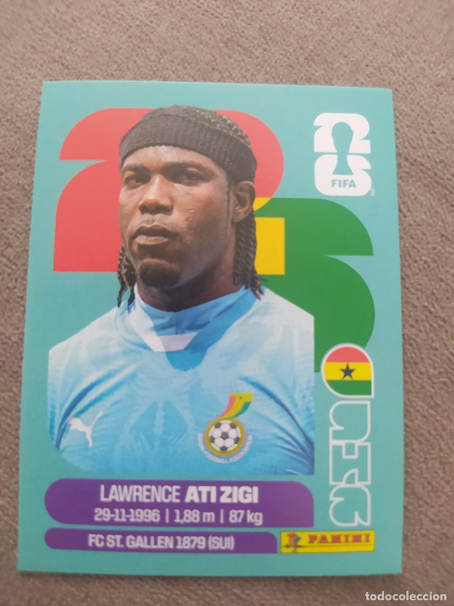 Cromos de Futebol: Gha 02 Lawrence ATI ZIGI 2 Ghana mundial 2026 panini