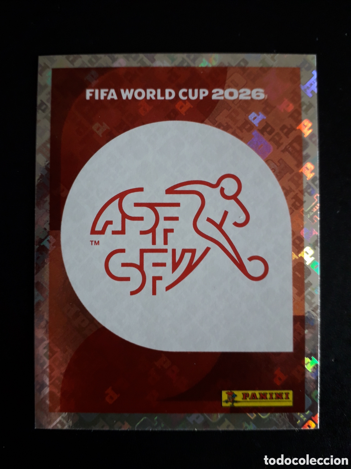 Cromos de Futebol: ESCUDO SUIZA SUI 1 MUNDIAL F&Uacute;TBOL 2026 FIFA WORLD CUP PANINI SIN PEGAR PEDIDO M&Iacute;NIMO 3&euro;