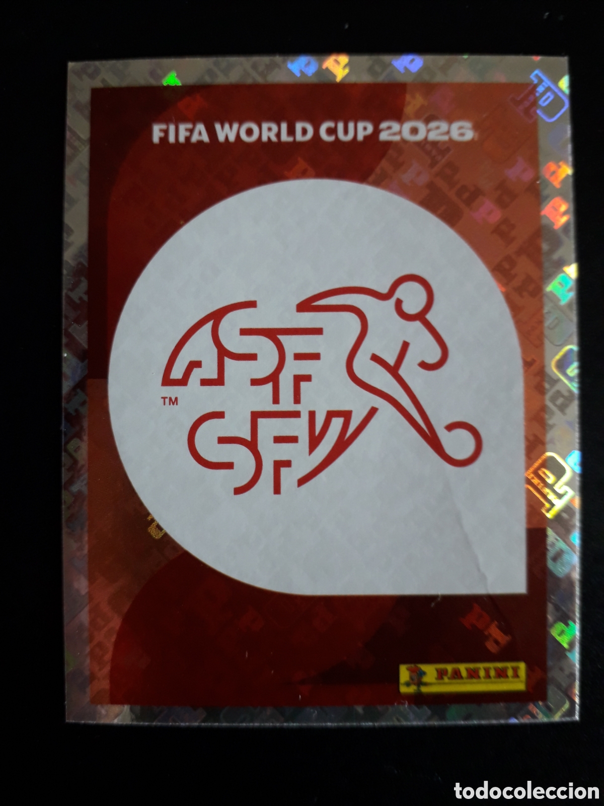 Cromos de Futebol: ESCUDO SUIZA SUI 1 MUNDIAL F&Uacute;TBOL 2026 FIFA WORLD CUP PANINI SIN PEGAR PEDIDO M&Iacute;NIMO 3&euro;