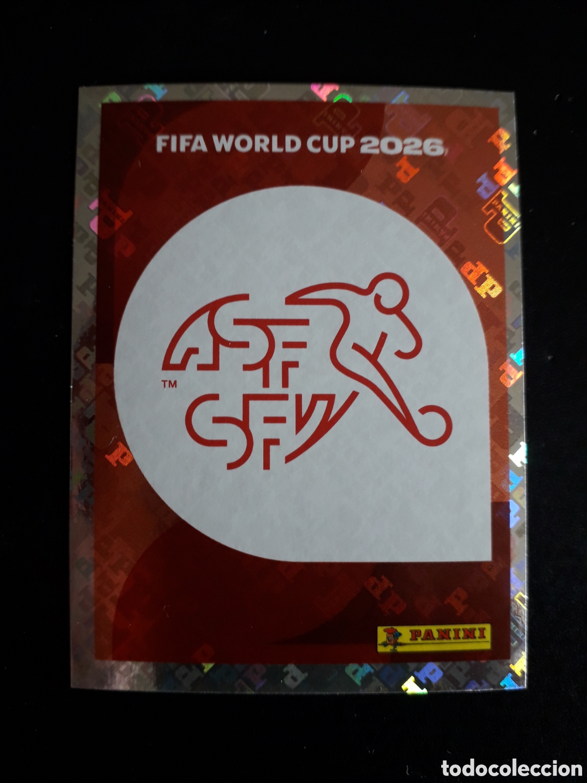 Football Stickers: ESCUDO SUIZA SUI 1 MUNDIAL F&Uacute;TBOL 2026 FIFA WORLD CUP PANINI SIN PEGAR PEDIDO M&Iacute;NIMO 3&euro;