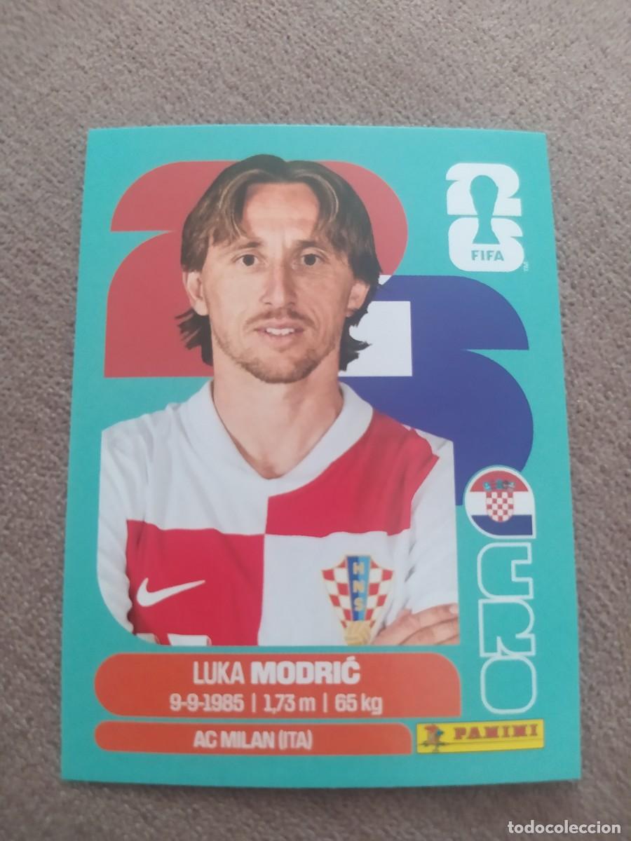 Cromos de Futebol: Cro 09 Luka MODRIC 9 Croacia mundial 2026 panini
