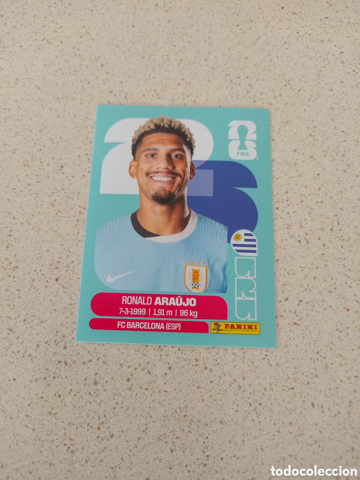 Cromos de Futebol: CROMO NUMERO 4 ARAUJO URUGUAY. MUNDIAL 2026. PANINI