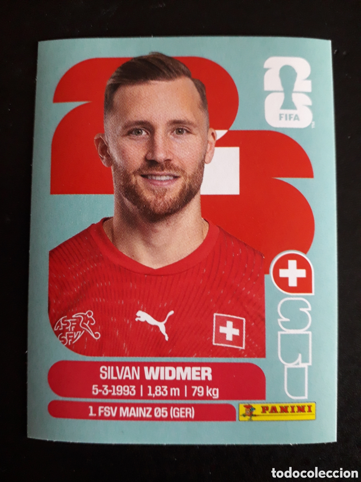 Cromos de Futebol: WIDMER SUIZA SUI 8 MUNDIAL F&Uacute;TBOL 2026 FIFA WORLD CUP PANINI SIN PEGAR PEDIDO M&Iacute;NIMO 3&euro;.