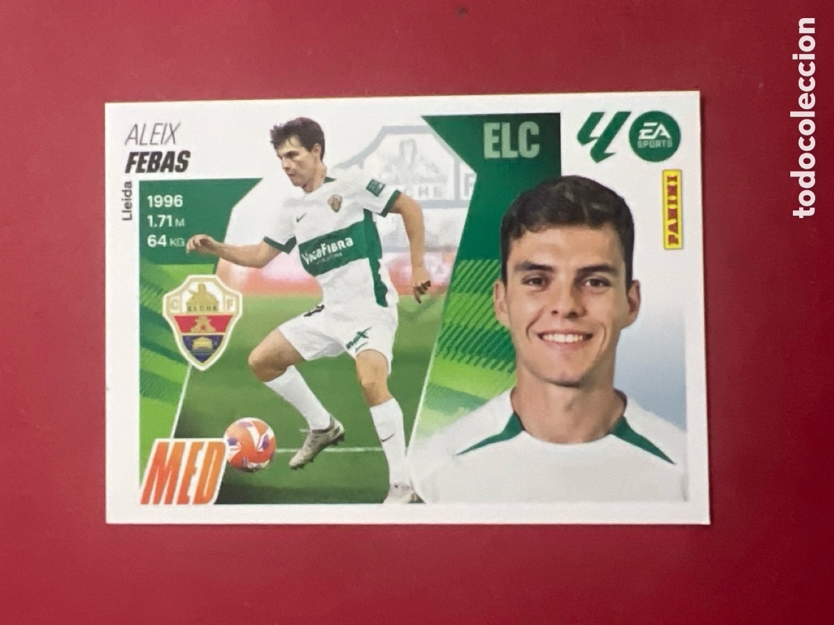 Cromos de Futebol: C4459. CROMO PANINI LIGA ESTE 2025-26 (25 - 26) - N&ordm; 11 - FEBAS - ELCHE