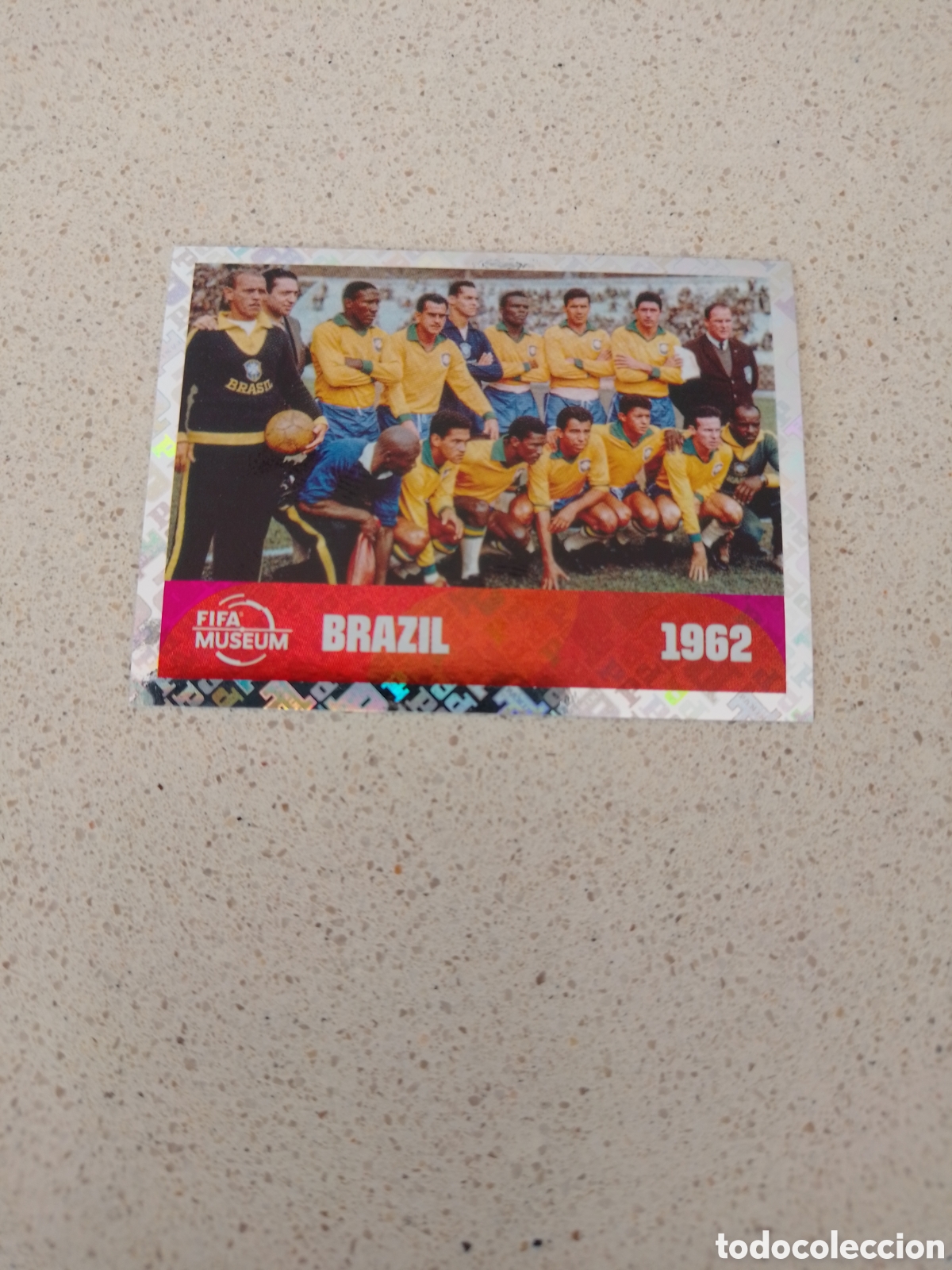 Fu&szlig;ball-Sticker: CROMO NUMERO FWC 12 BRASIL CAMPEONA 1962. MUNDIAL 2026. PANINI