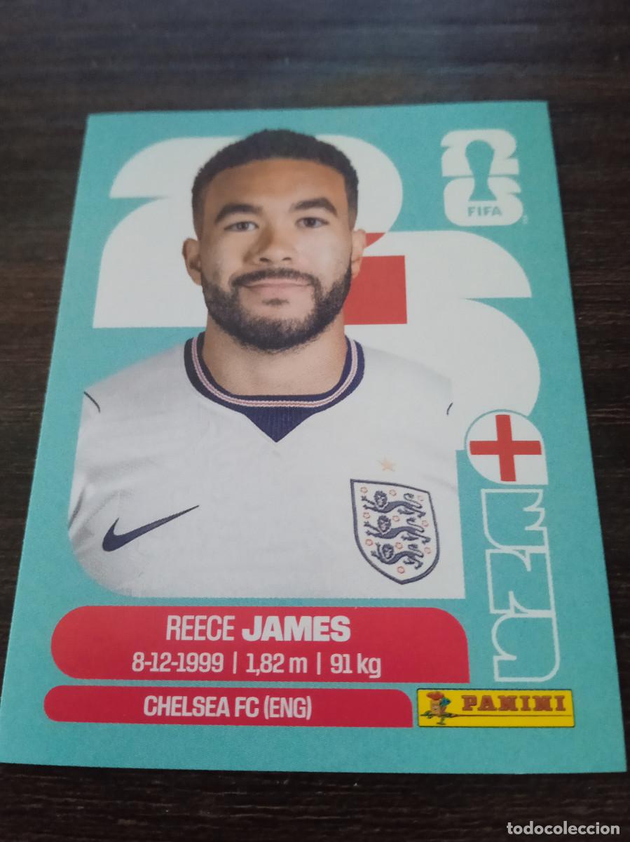 Cromos de F&uacute;tbol: Cromo Mundial Futbol 2026 Panini canada usa Mexico inglaterra Reece james ENG 7