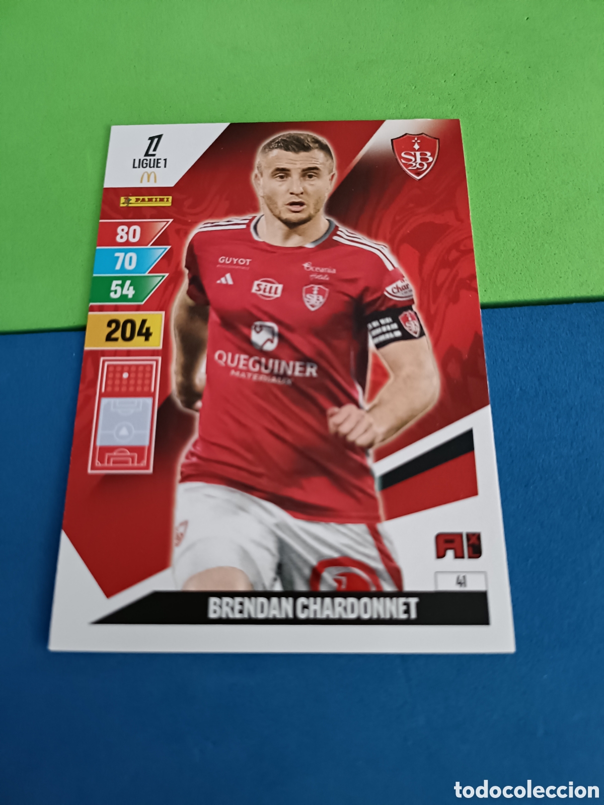 Cromos de F&uacute;tbol: LIGUE 1 FRANCIA FRANCE ADRENALYN XL 24 25 2024 2025 - 41 Chardonnet