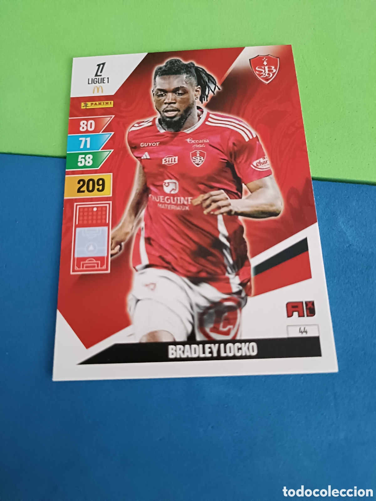 Cromos de F&uacute;tbol: LIGUE 1 FRANCIA FRANCE ADRENALYN XL 24 25 2024 2025 - 44 Locko