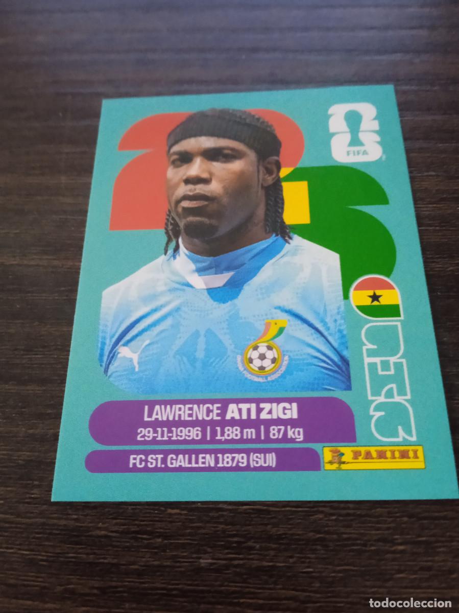 Cromos de F&uacute;tbol: Cromo Mundial Futbol 2026 Panini canada usa Mexico Ghana Lawrence Atizigi GHA 2