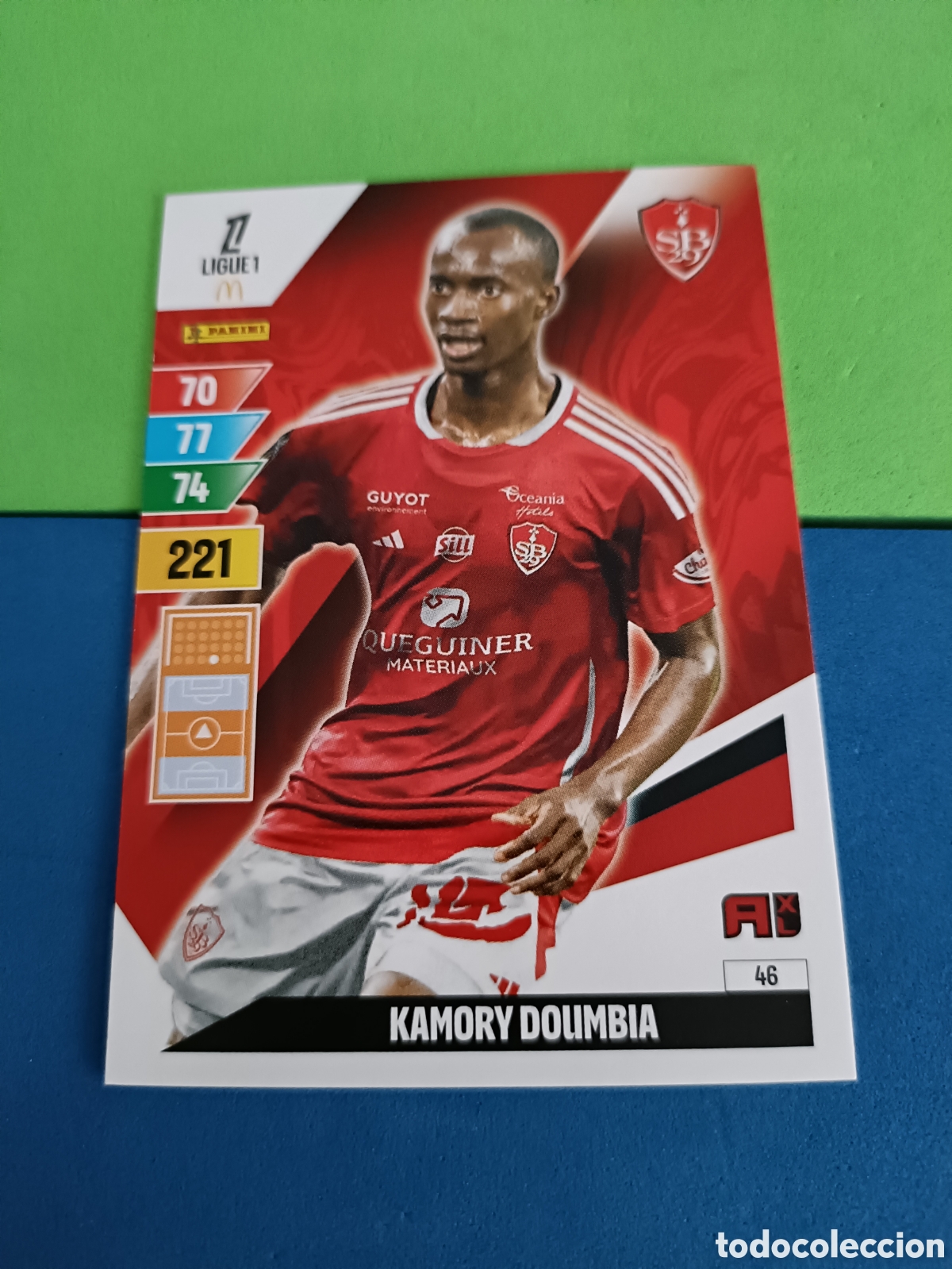 Cromos de F&uacute;tbol: LIGUE 1 FRANCIA FRANCE ADRENALYN XL 24 25 2024 2025 - 46 Doumbia