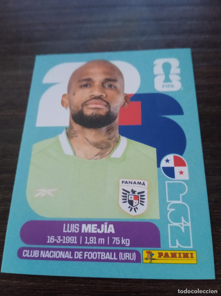 Cromos de F&uacute;tbol: Cromo Mundial Futbol 2026 Panini canada usa Mexico Panama Luis mejia PAN 3