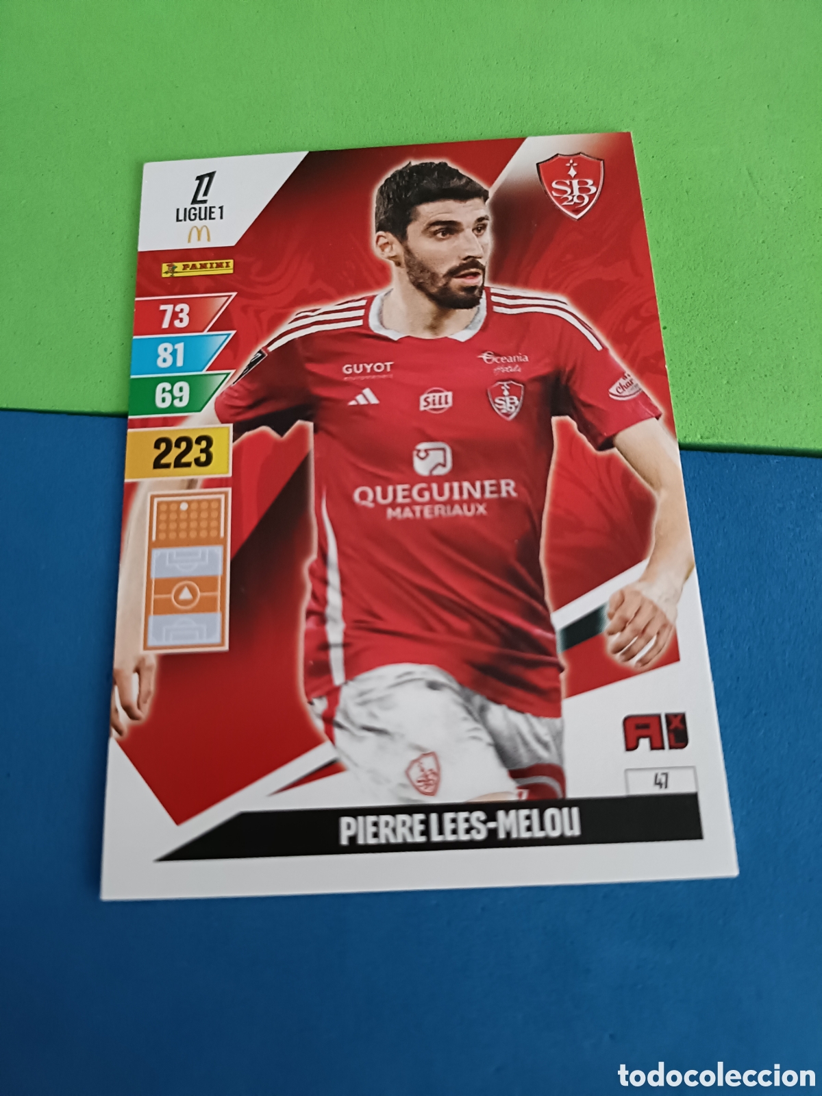 Football Stickers: LIGUE 1 FRANCIA FRANCE ADRENALYN XL 24 25 2024 2025 - 47 Lees-Melou