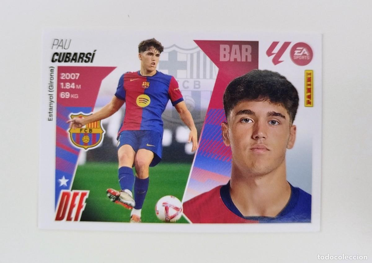 Cromos de F&uacute;tbol: Cubars&iacute; 6 SIN PEGAR NUNCA PEGADO FC Barcelona Liga Ediciones Este 25 26 / 2025 2026