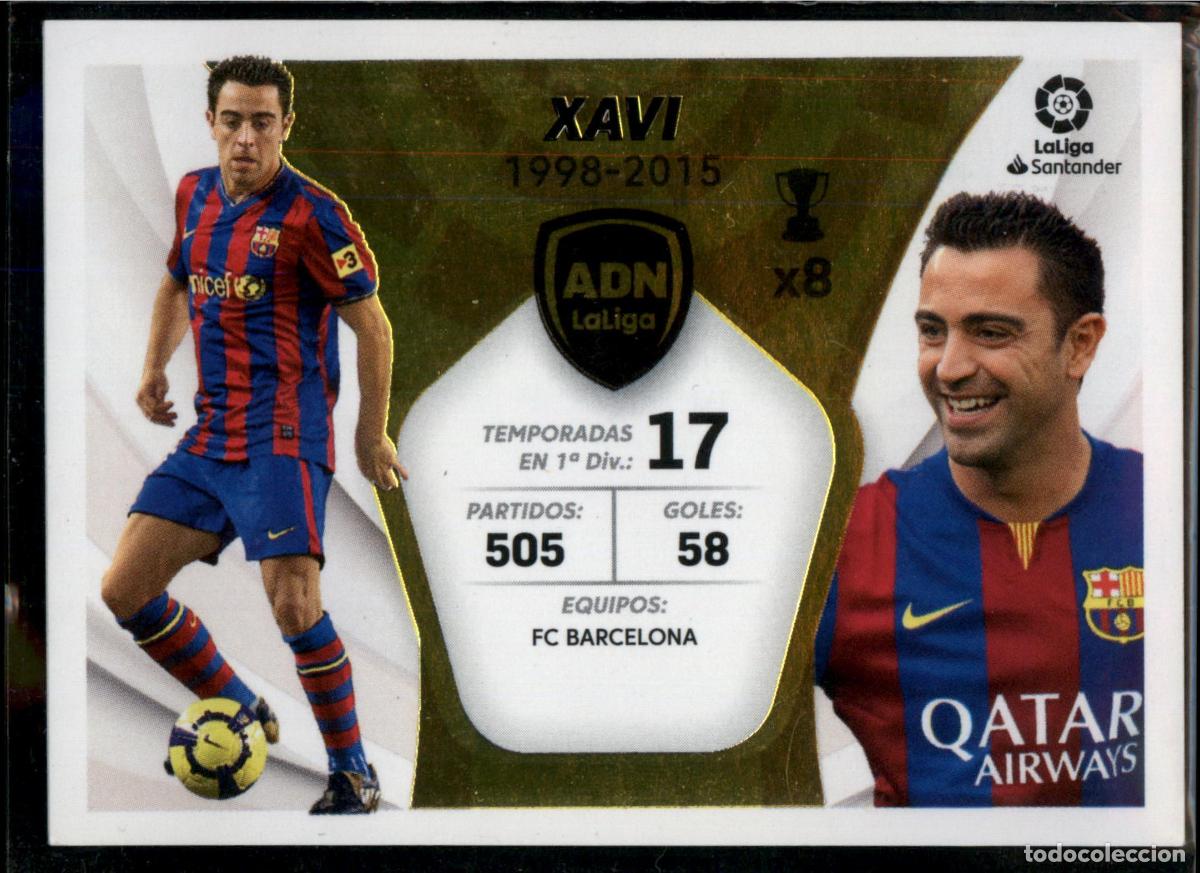 Figurine di Calcio: Xavi ADNLaLiga N&ordm; 31 Bar&ccedil;a (Barcelona) LaLiga Santander Colecciones Este 2021 2022 Panini 21 22