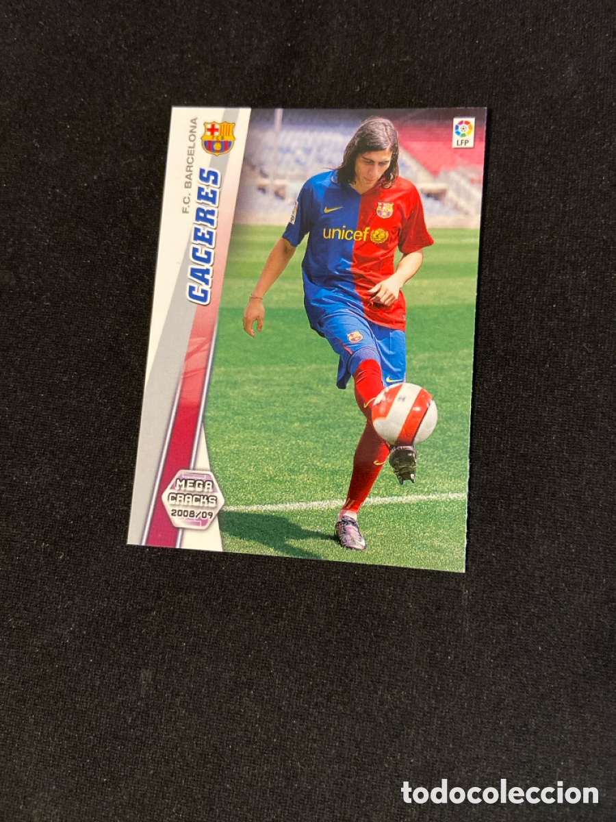Cromos de F&uacute;tbol: CACERES 61 (BARCELONA) MEGA
