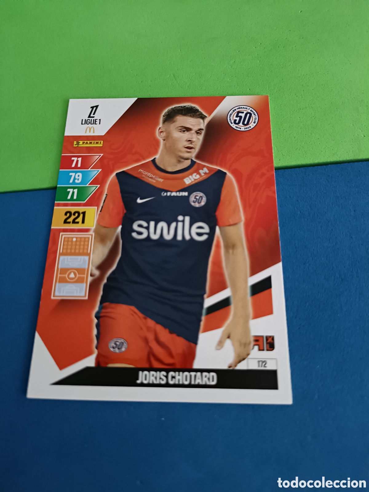 Cromos de F&uacute;tbol: LIGUE 1 FRANCIA FRANCE ADRENALYN XL 24 25 2024 2025 - 172 Chotard