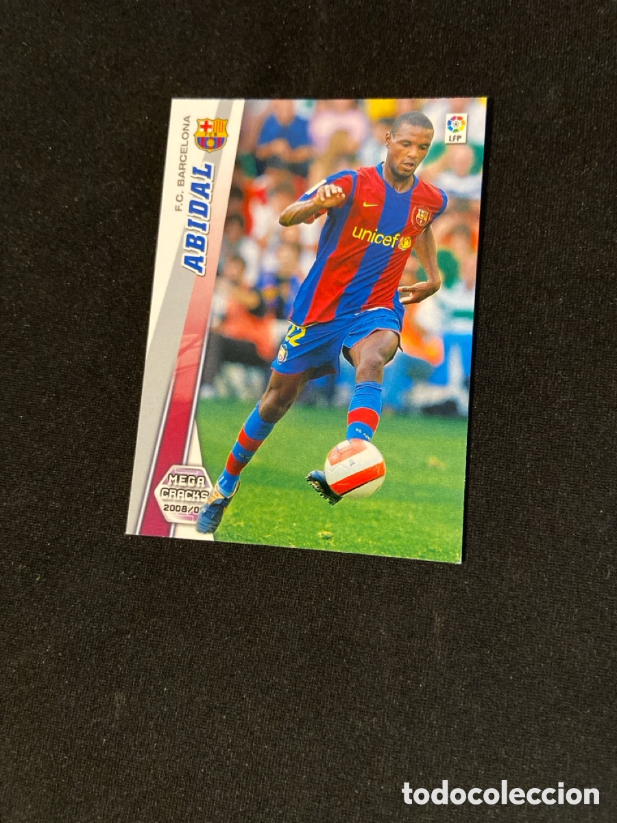 Cromos de F&uacute;tbol: ABIDAL 62 (BARCELONA)