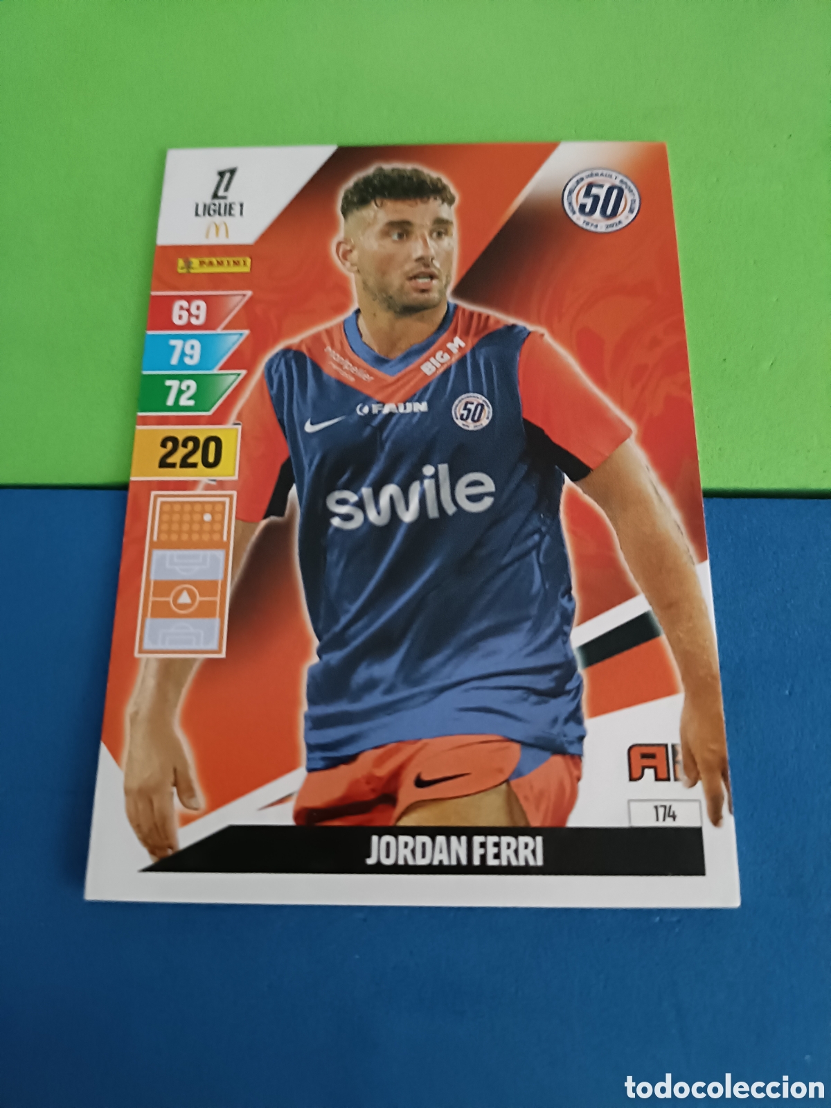 Cromos de F&uacute;tbol: LIGUE 1 FRANCIA FRANCE ADRENALYN XL 24 25 2024 2025 - 174 Ferri