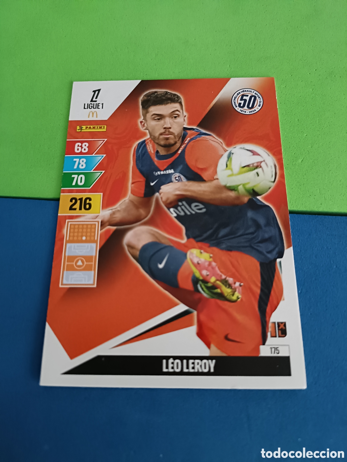 Cromos de F&uacute;tbol: LIGUE 1 FRANCIA FRANCE ADRENALYN XL 24 25 2024 2025 - 175 Leroy